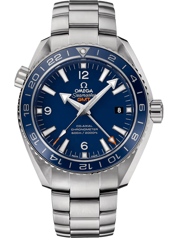 Omega Seamaster Planet Ocean GMT 43.5mm Titanium Blue Dial